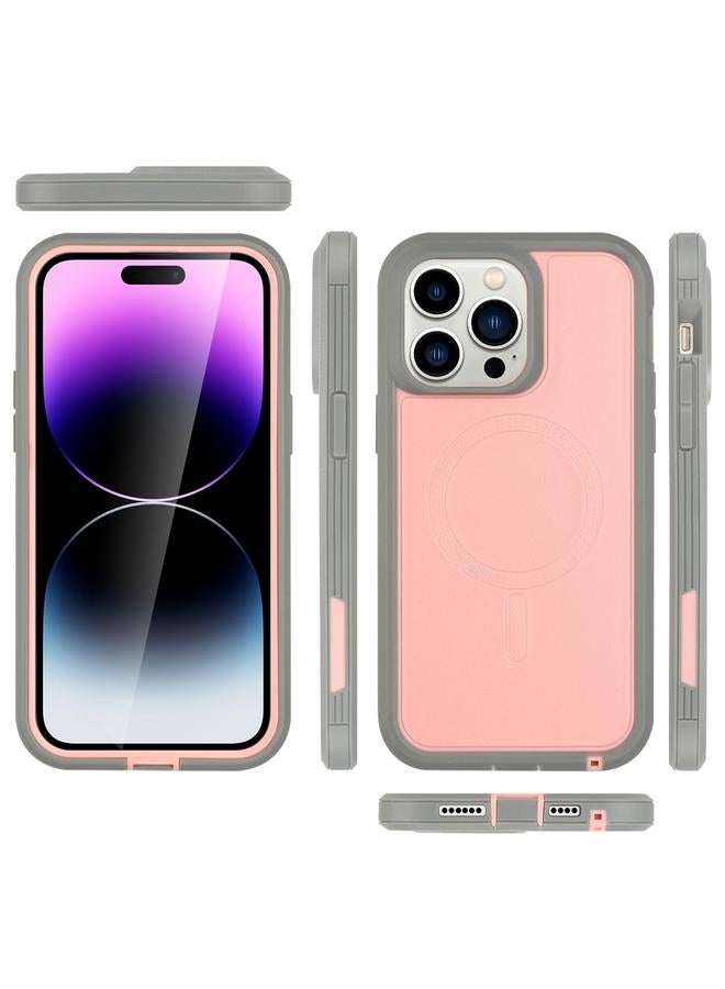 S-TOP Case For iPhone 14 Plus Defender Series XT MagSafe Magnetic PC + TPU Shockproof Phone Case - Image 2