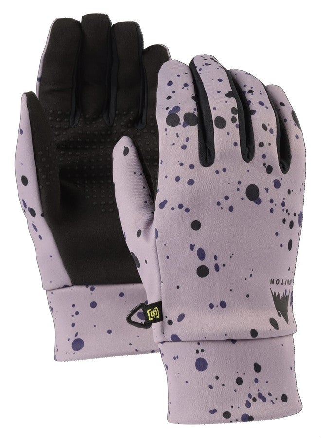 Burton Women's Touch-N-Go Glove Liner, Elderberry Spatter, Medium