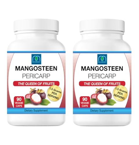 MOJObody Freeze Dried Mangosteen Pericarp Capsules 2PK 15 Grams per Serving 90 Veggie Capsules per Bottle Xanthone Rich - Image 2
