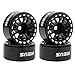MEUS RACING 07 Beadlock Wheels Rims Wheel for Axial SCX30 Redcat Ascent32 130 132 RC Crawler Upgrades Type C Black - Image 2
