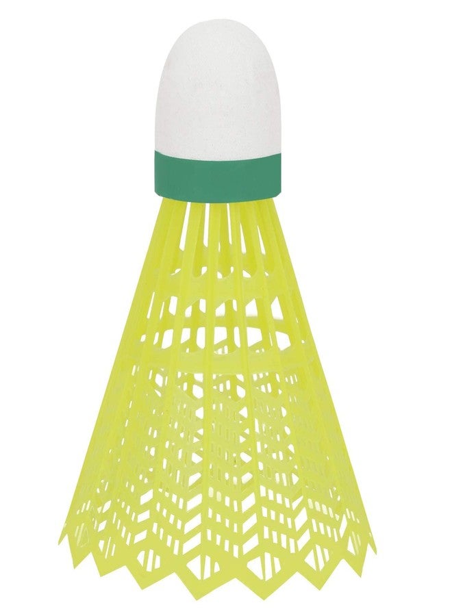 RuvAm Badminton Nylon Shuttlecock with Heavy Cork with Excellent Flite, Kids Beginner's Practice Shuttle Cocks Set of 6 Piece - Image 1