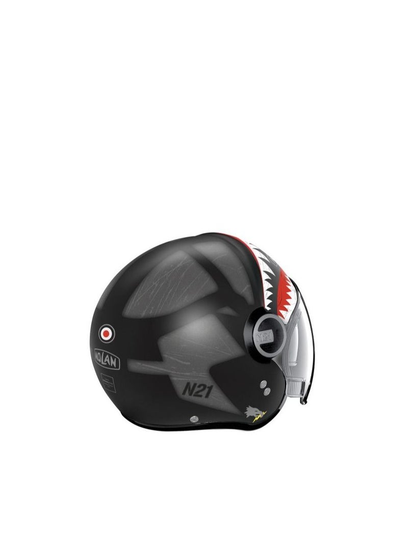 Nolan Nolan N21 VISOR SKYDWELLER 92 Flat Black  - Image 4
