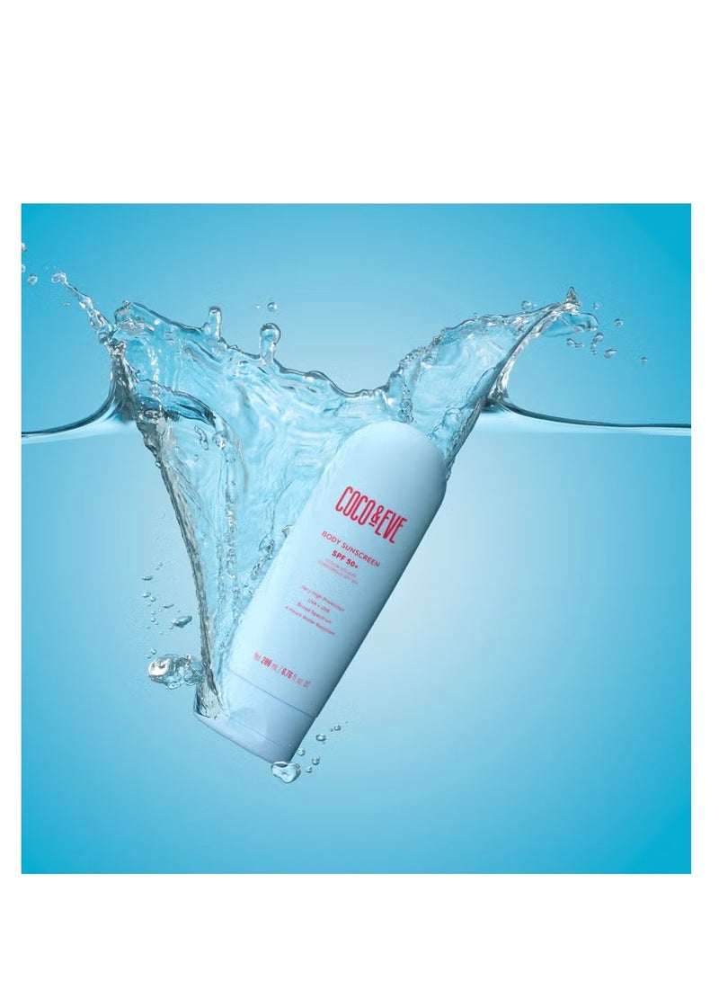 Coco & Eve Body Sunscreen SPF50+ 200ml - Image 4