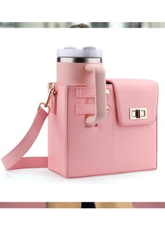 EVEREEN Adjustable Crossbody Bottle Holder Storage Bag with Detachable Strap, Compatible with Most Water Bottles, Versatile Pouch for Outdoor Use - Durable Material, Innovative Mounting Design for Various Settings  - Image 1