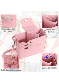 EVEREEN Adjustable Crossbody Bottle Holder Storage Bag with Detachable Strap, Compatible with Most Water Bottles, Versatile Pouch for Outdoor Use - Durable Material, Innovative Mounting Design for Various Settings  - Image 5