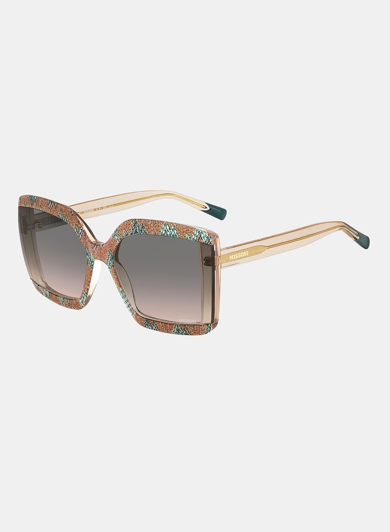 MISSONI Women Square Sunglasses 62 MIS 0186/S - Image 1
