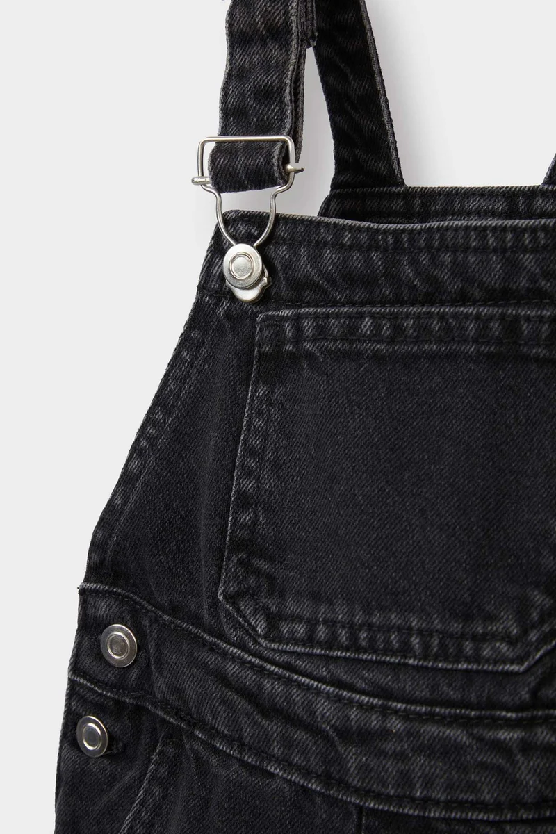 ديفاكتو Baby Boy Regular Fit Denim Jumpsuit