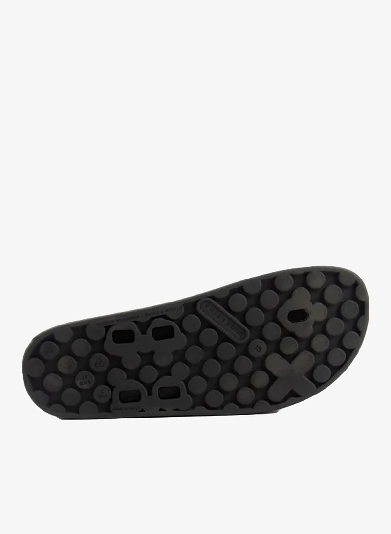 Voices Black-Black-Cristal Smooth Sunset Women'S Anti Slip Sole  Single Strap Sandals - Black for Women | Best Price UAE