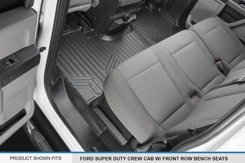 MAX LINER B0298 2nd Row Floor Mats for 2017-2021 Ford F-250/F-350 Super Duty Crew Cab - Image 2