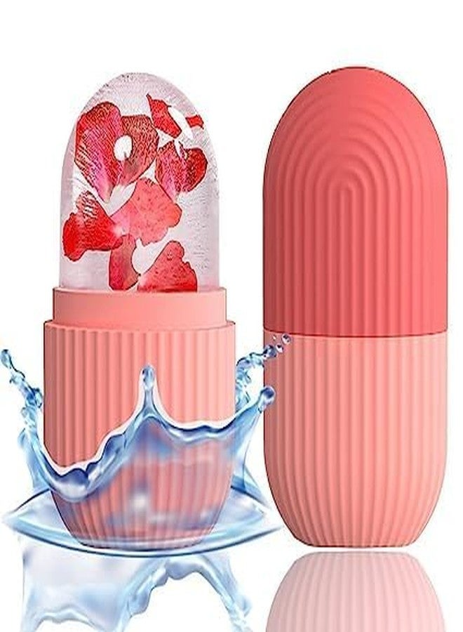 EXPORTTANZA Ice Roller For Neck, Face & Eyes Massage, Reusable Facial Tool For Glowing & Tighten Skin - Multicolor - Image 1