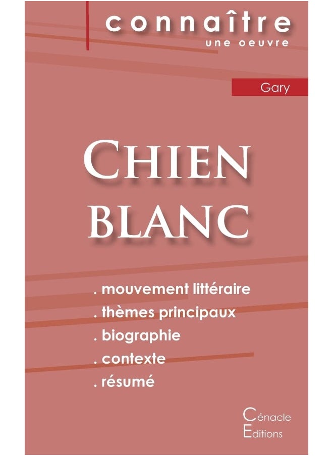 Fiche de lecture Chien blanc de Romain Gary (Analy 
