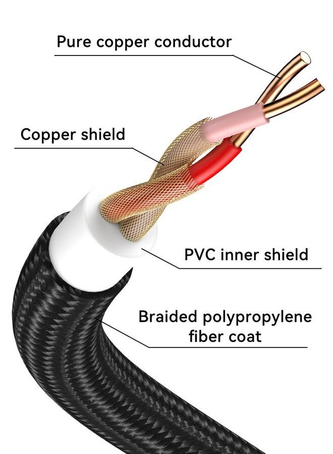 CableCreation XLR to USB C 3ft, XLR Female to USB Type C Professional Recording Audio Cable,for Microphones to Cellphone/Laptop/Tablet,Compatible with Windows Macos iOS Android Linux Unix,Shure PGA58 - Image 5