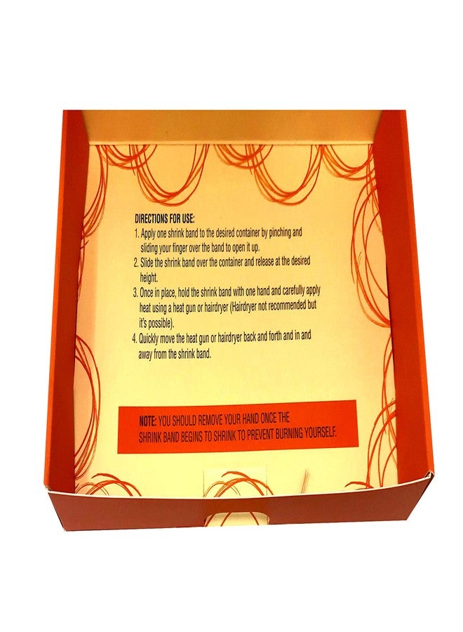 Shrink Perfect شريط انكماش شفاف مثقب من شرينك بيرفكت لبرطمانات طويلة سعة 8 أونصة، وبرطمانات قصيرة سعة 4 أونصة، وبرطمانات ماسون ذات الفتحة العادية، يناسب البرطمانات من 2 1/2 بوصة إلى 2 3/4 بوصة (عبوة من 100 قطعة) - Image 3