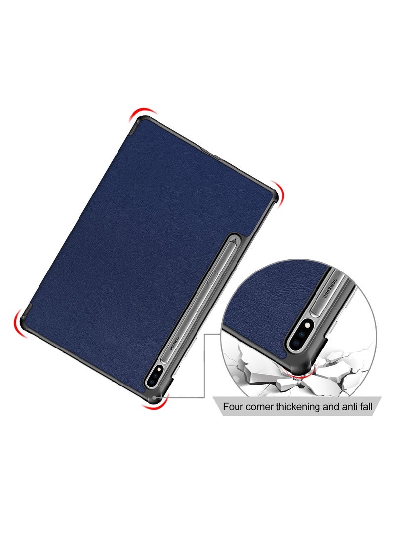 TEAM LUXURY - Tablet Case for Samsung Galaxy Tab S8 Plus 2022 Protective Stand Case Hard Shell Cover - Image 1