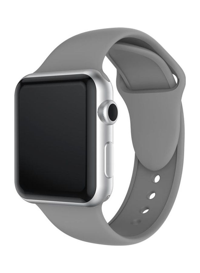 BGM Replacement Band for Apple Watch Series 1/2/3 38mm Grey - Image 1
