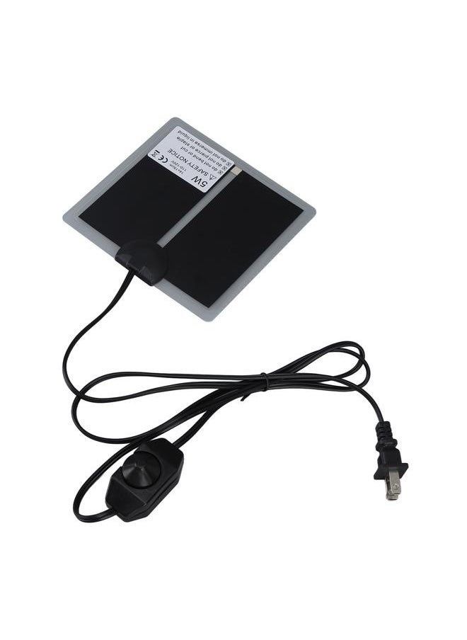 NIBEMINENT Reptile Terrarium Heat Pad Rapid Heating 110 to Waterproof Adjustable Temperature Reliable for Home Living Room Office  - Image 4