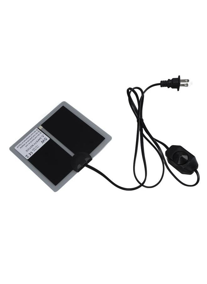 NIBEMINENT Reptile Terrarium Heat Pad Rapid Heating 110 to Waterproof Adjustable Temperature Reliable for Home Living Room Office  - Image 3