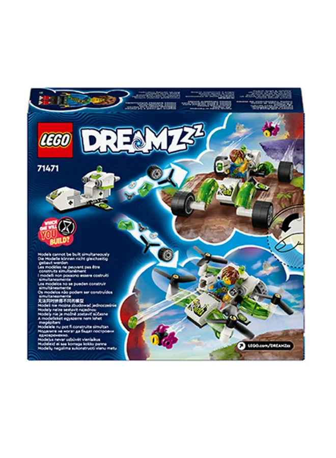 LEGO 71471 Dreamzzz Mateo’S Off-Road Car Toy With Hero Figures, Kids' Vehicle Building Set Becomes A Dune Buggy Or Quadcopter, Gift For Boys And Girls Aged 7 And Over (94 Pieces)