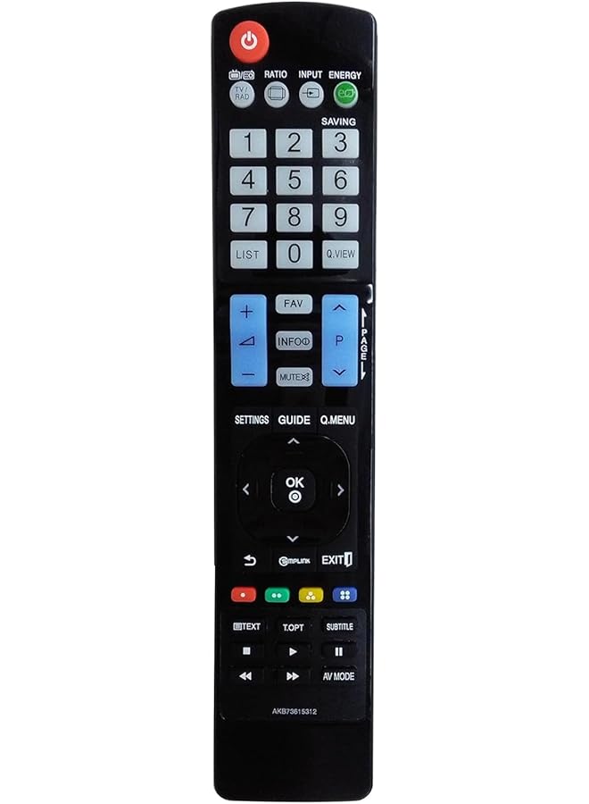 The Bros AKB73615312 Remote Control AKB74115502 AKB72914216 Fit for LG LCD LED TV 42PA490T-ZE 50PA4500-ZF 47LS6500 32LS4600 50PA650T 47LS4600 55LS5600 - Image 1