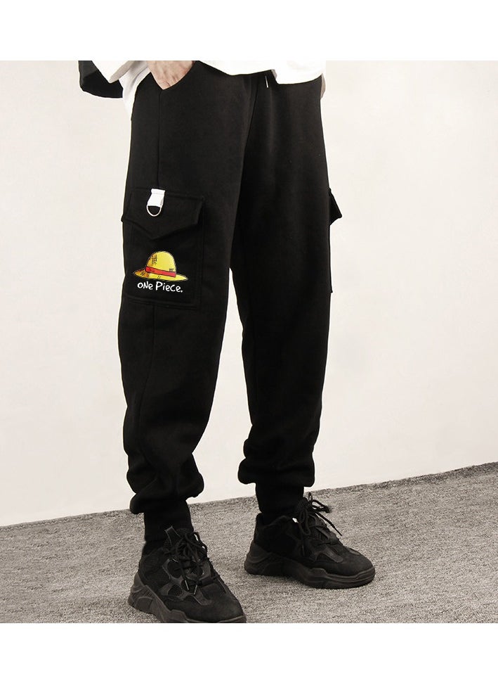 KUYING New One Piece Legged Sports And Leisure Pants  - Image 1