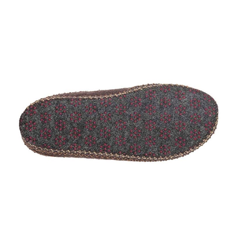 HAFLINGER Alaska AS Unisex Classic Slippers, Smokey Brown, 40EU - Image 5