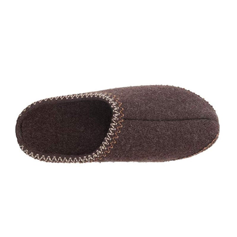 HAFLINGER Alaska AS Unisex Classic Slippers, Smokey Brown, 40EU - Image 4