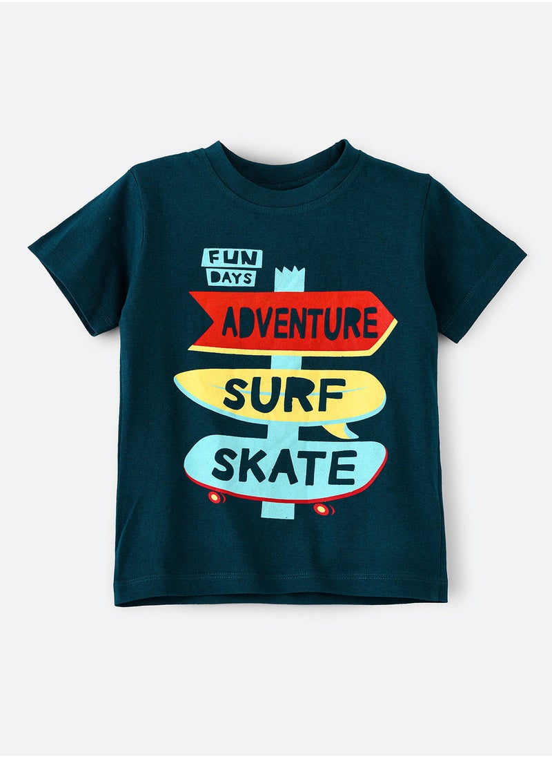 JAM Basic round neck graphic t-shirt  - Image 1