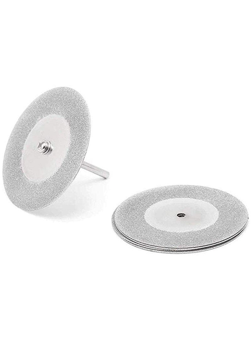 DIY Crafts DIY Crafts CTDIYHI32677 30mm Diamonte Cutting Discs Drill Bit Shank for Rotary Tool Blade DIY Works Support 30mm MiniSmall  - Image 3