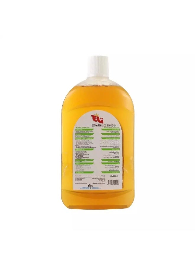 TAJ Taj Germ Protection Antiseptic Disinfectant Liquid- 500ml - Image 2