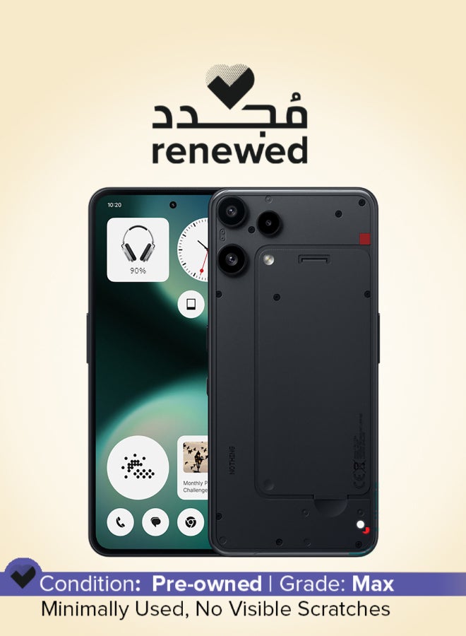 nothing Nothing Phone 3a Lite 8GB Refurbished Screen Size: 6.77 in | RAM Size: 8 GB | Battery Size: 5000 mAh | Secondary Camera Resolution: 16 MP