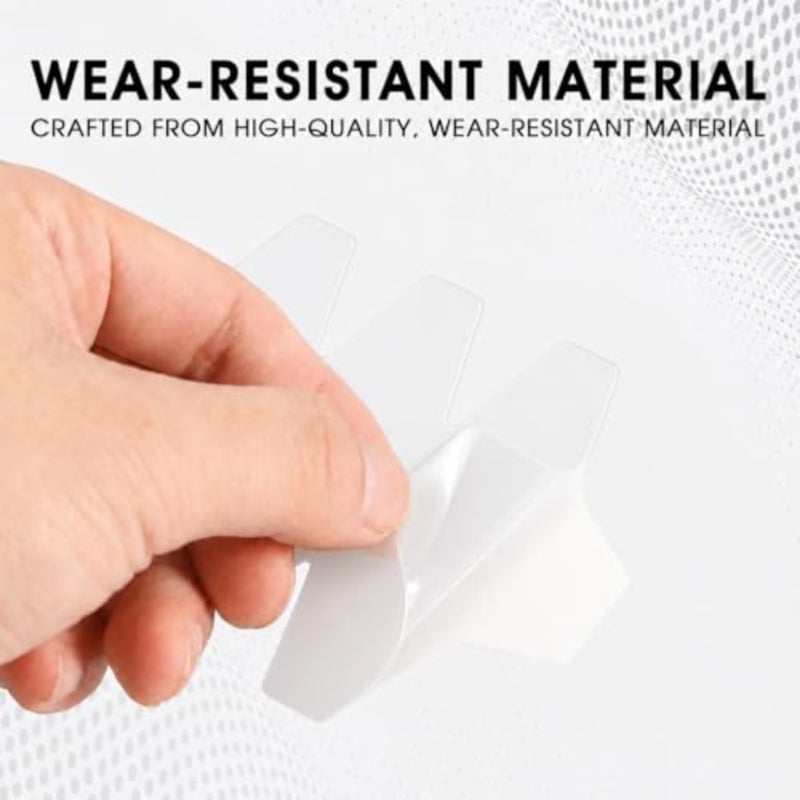 2 Pack Clear Padel Racket Protector, Transparent TPU Frame Guard Tape, 400 x 68 mm Edge Protection for Padel Racquets - Image 5