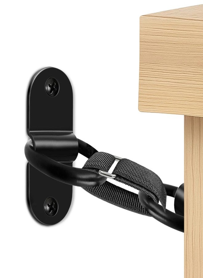 Montane Furniture Anchors for Baby Proofing Furniture Straps 6 Pack Anti Tip Furniture Wall Anchor Securing 400lbs Heavy-Duty Furniture, D Ring Earthquake Mounts Keep Child Pet Safety - Image 1