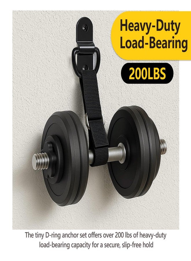 Montane Furniture Anchors for Baby Proofing Furniture Straps 6 Pack Anti Tip Furniture Wall Anchor Securing 400lbs Heavy-Duty Furniture, D Ring Earthquake Mounts Keep Child Pet Safety - Image 5