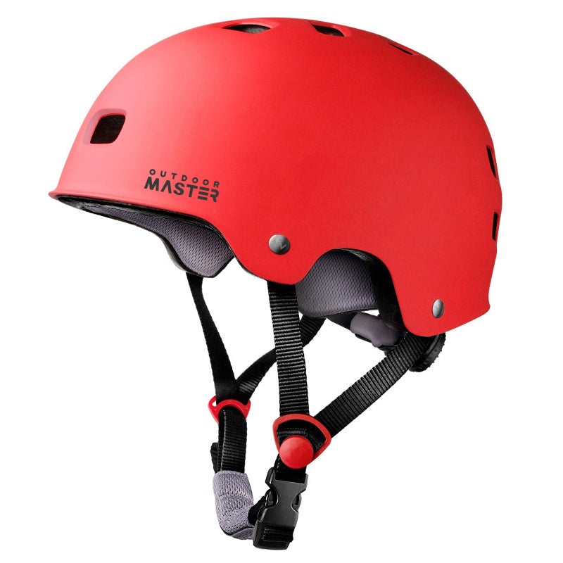 OutdoorMaster Skateboard Cycling Helmet - Two Removable Liners Ventilation Multi-Sport Scooter Roller Skate Inline Skating for Kids, Youth & Adults - Image 1