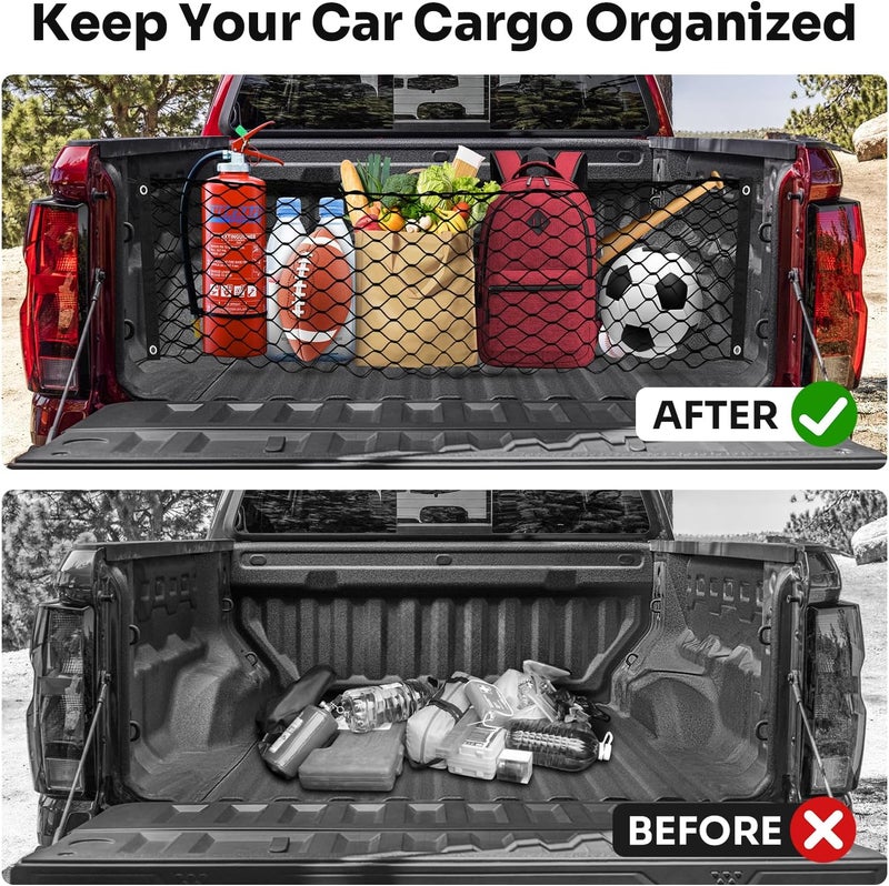 Canvcle Trunk Cargo Net for Chevy Colorado & GMC Canyon - Image 3