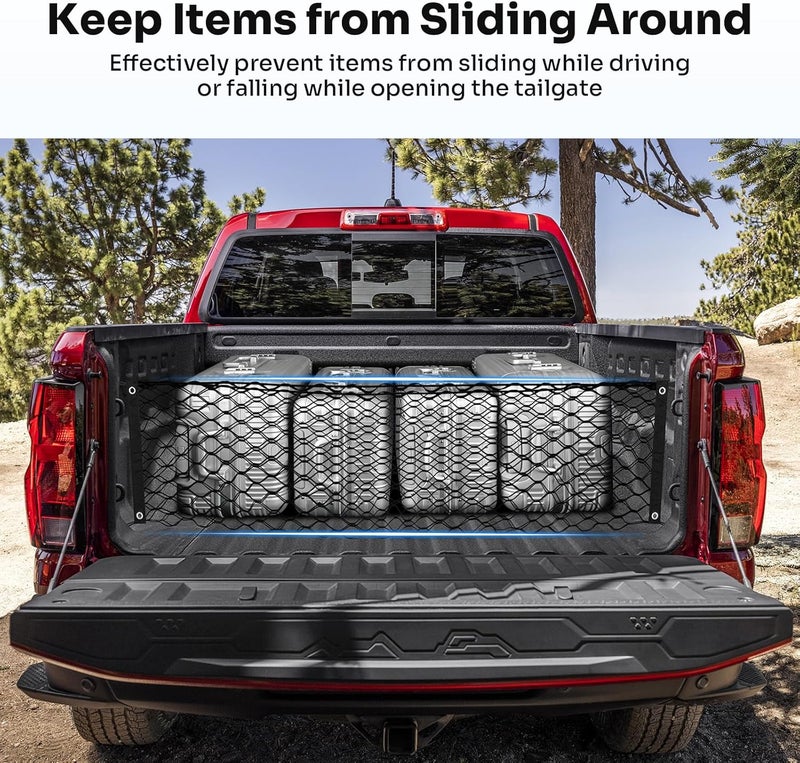 Canvcle Trunk Cargo Net for Chevy Colorado & GMC Canyon - Image 5