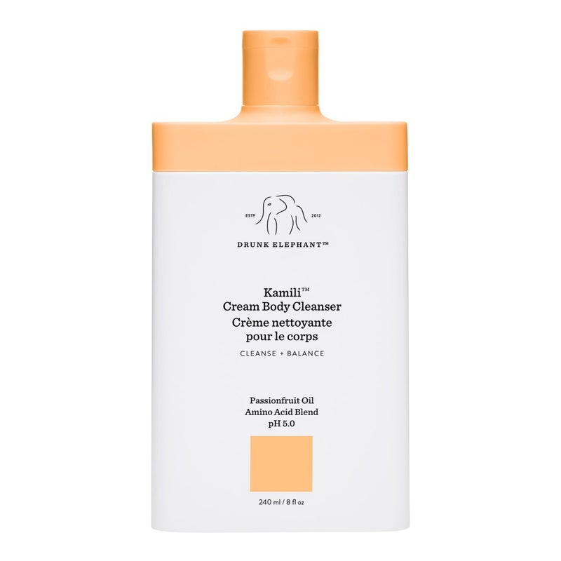 Drunk Elephant Kamili Cream Body Cleanser - 240 ml/8 fl oz - Sulfate-Free Body Wash - Clean Clinical Skincare - Cruelty-Free - Free of Essential Oils, Silicones, and SLS - Image 1