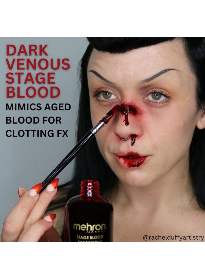 mehron Stage Blood - Dark Venous - 9Oz. - Image 4