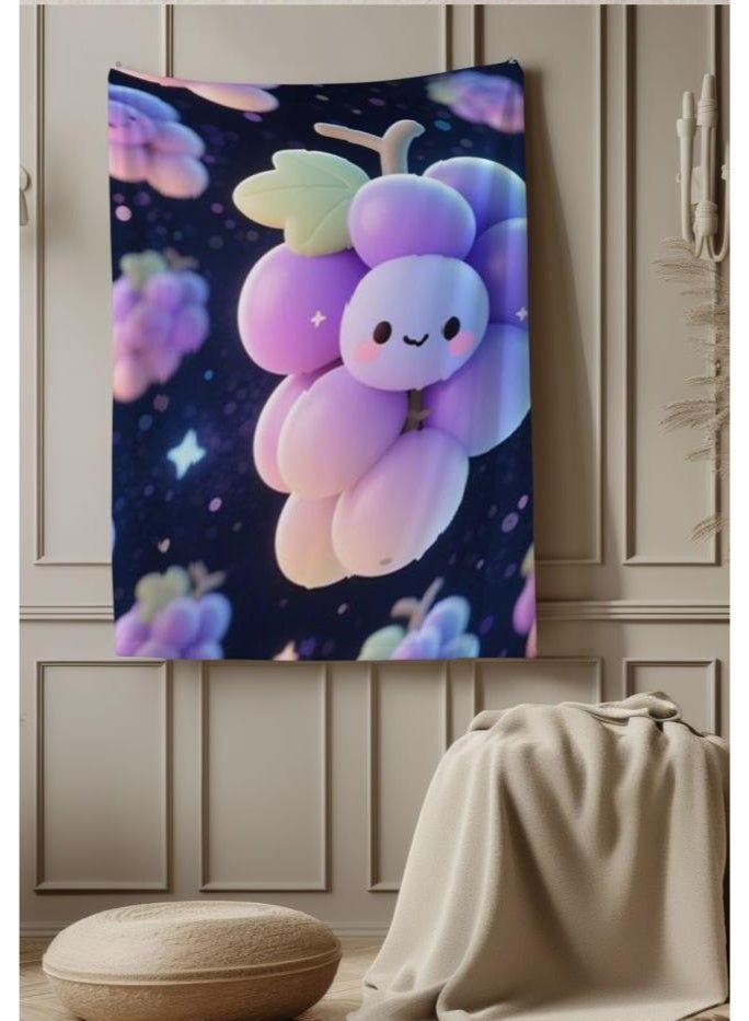 عام بطانية رقيقة من الفانيلا الكرتونية للأطفال والرضع (دافئة ومريحة، ومناسبة للنوم والألعاب) 70 سم * 100 سم - Image 1