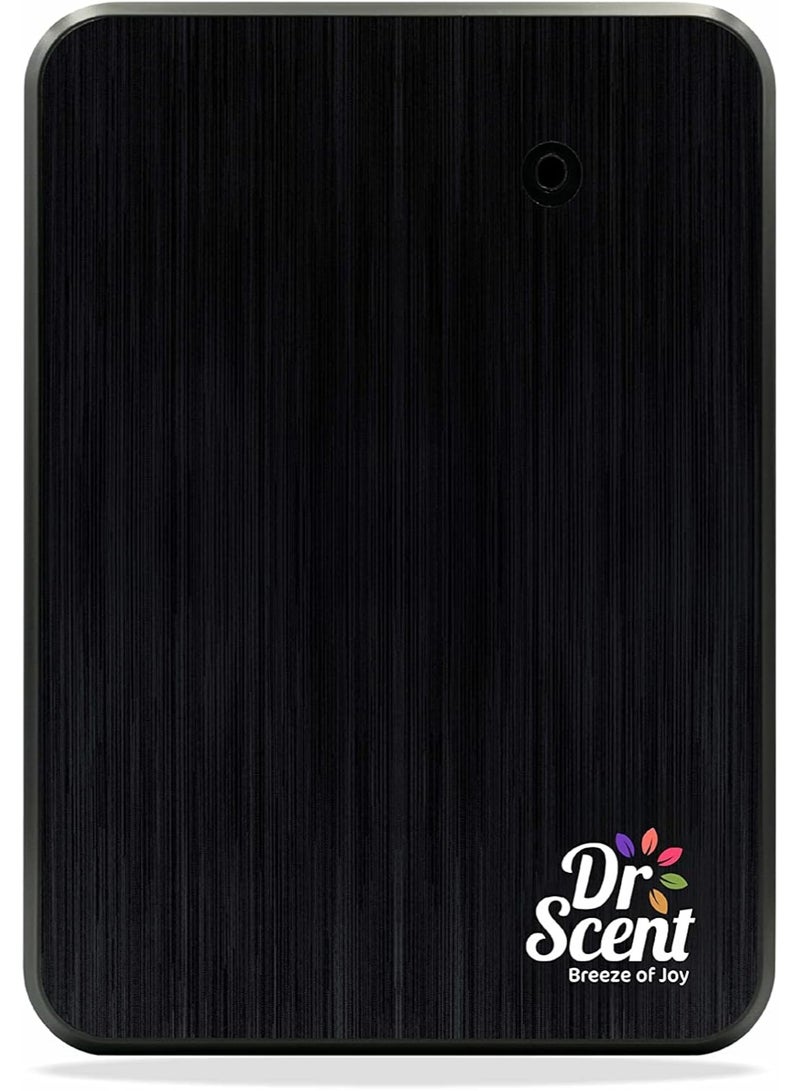Dr Scent Smart Scent Essential Oil Diffuser Machine – Cold Air Nano Technology,Fragrance Diffuser for Home, Office & Small Spaces – Silent Mode, 200ml Capacity (Black) - Image 1