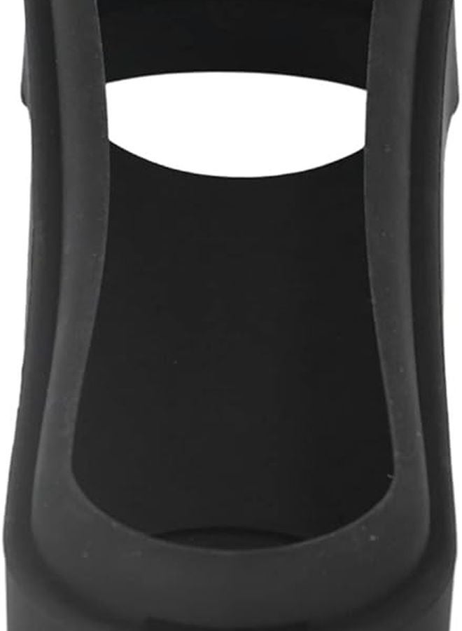 Black Soft Silicone Protective Cover For Nest Doorbell Weatherproof Easy Installation - Image 4