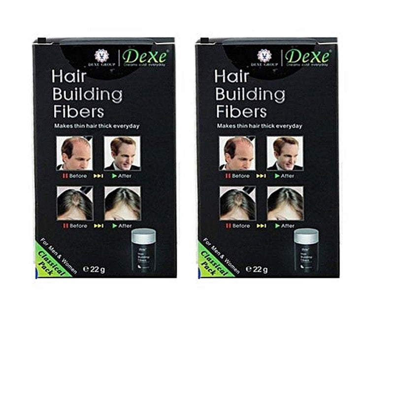 Hair building Fibers, Dexe brand, color black