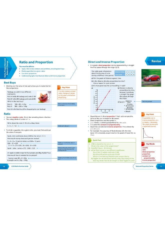 Collins AQA GCSE 9-1 Maths Higher Revision Guide: Ideal for the 2025 and 2026 exams