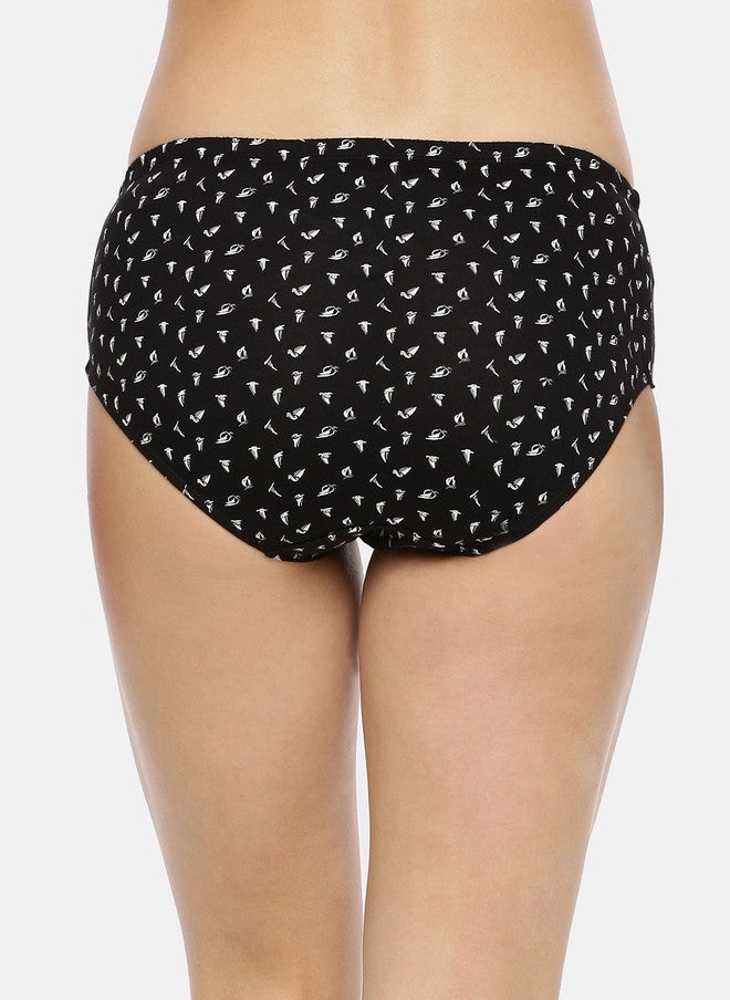 Red Rose Women Pack Of 3 Assorted Hipster Briefs - XXL - Image 4