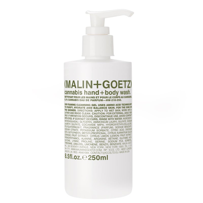 MALINGOETZ Cannabis Hand and Body Wash White 845 Fl Oz Pack of 1