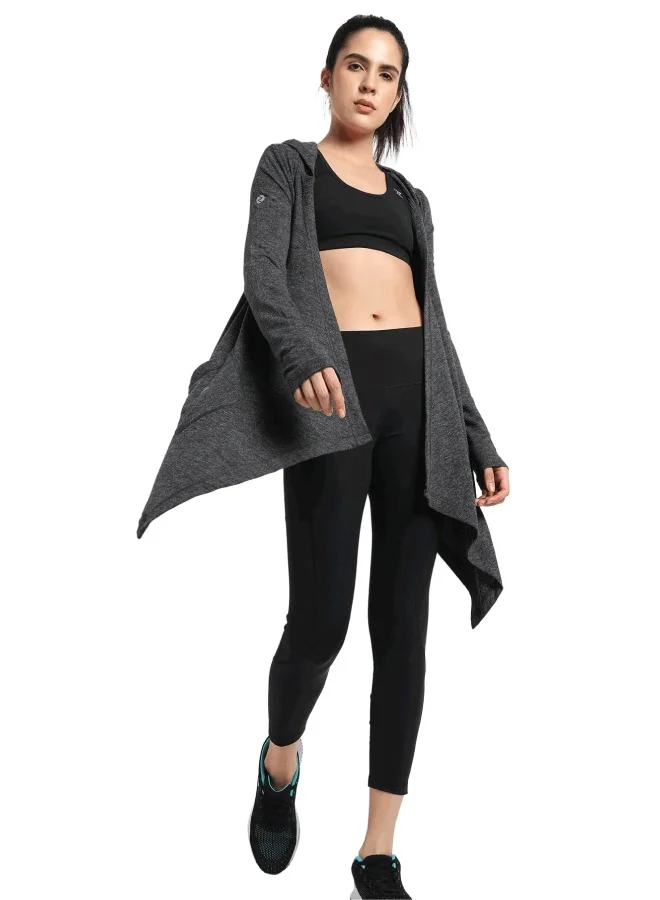 زيسي Women's  Long Hooded Shrug
