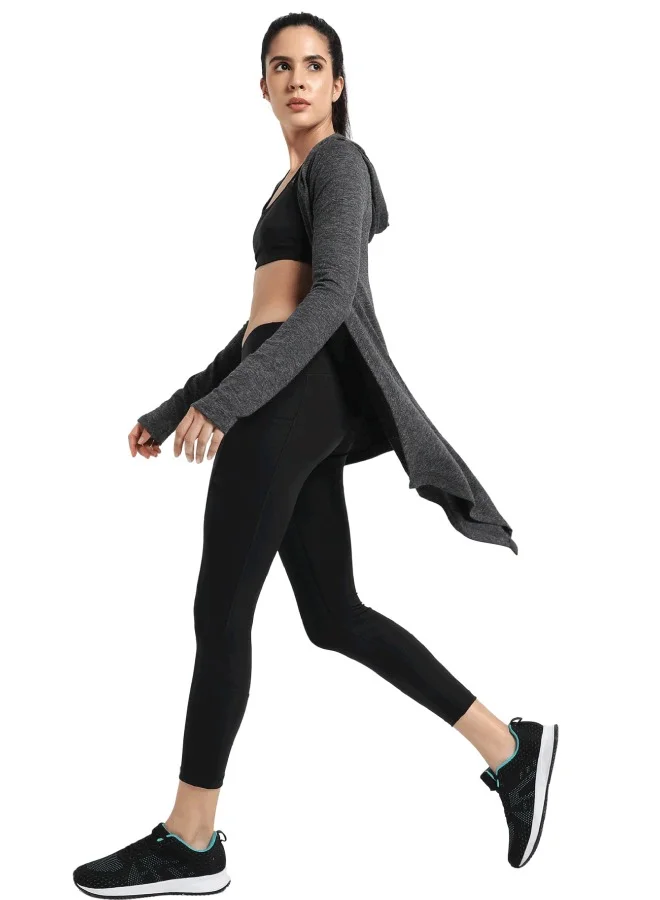 زيسي Women's  Long Hooded Shrug