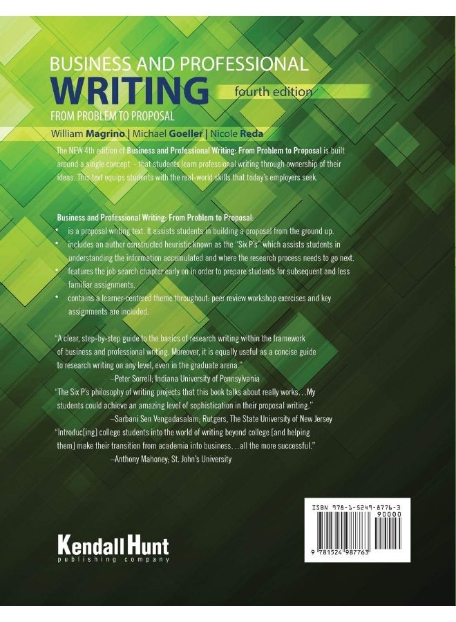 Business and Professional Writing: From Problem to Proposal - Image 2