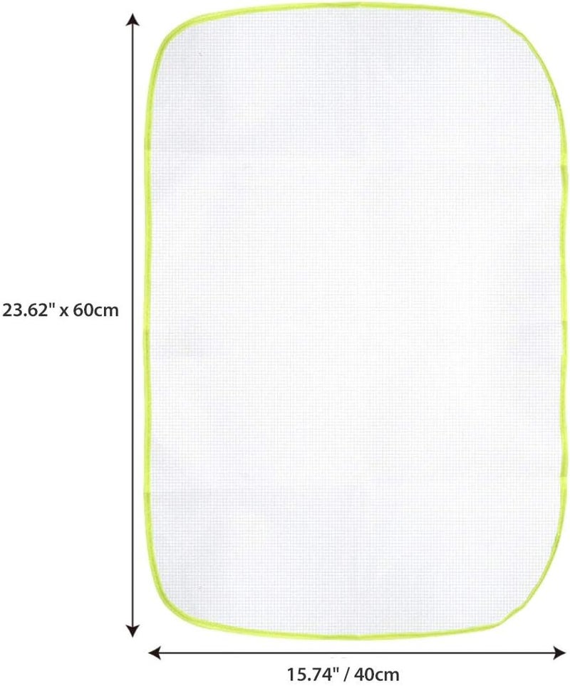 SUPIA 2 Pack High Temperature Resistance Protective Ironing Pressing Pad-Protective Scorch Saving Mesh (Large 23.62" x 15.74") - Image 3