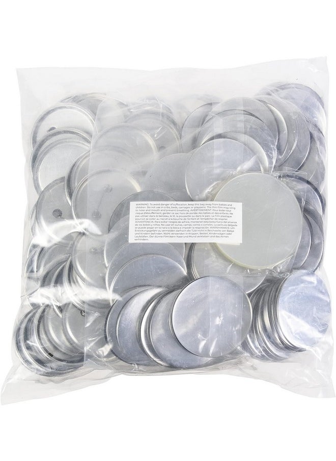 We R Memory Keepers We R Memory Keepers, Button Press Refill-Large, 100 Pack, 2.25 inch, 58 mm Large Homemade Buttons, Create Custom Buttons for School Name Tags, Work Holidays, or Church Kid Activities  - Image 2